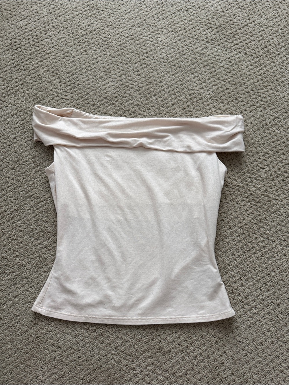 Reformation Off-the-Shoulder Camisole in Soft Blush